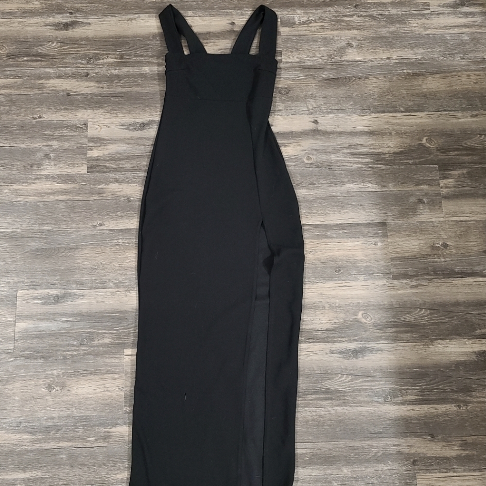 Black Full Length Gown
